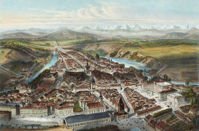 The City of Bern by Charles Fichot